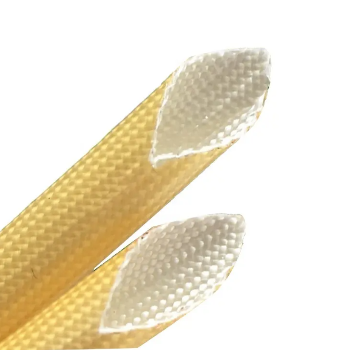 Fiberglass sleeves - F class / 3 kv (FPC Gold) Yellow